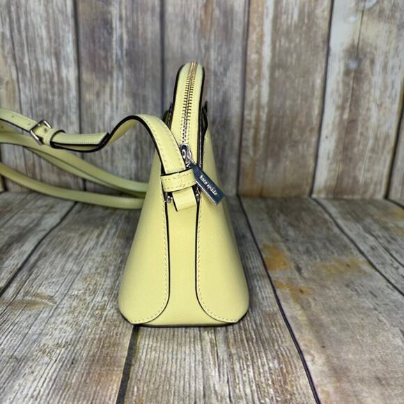 NWOT Kate Spade Payton Dome Leather Satchel Iced Lime - Picture 4 of 10